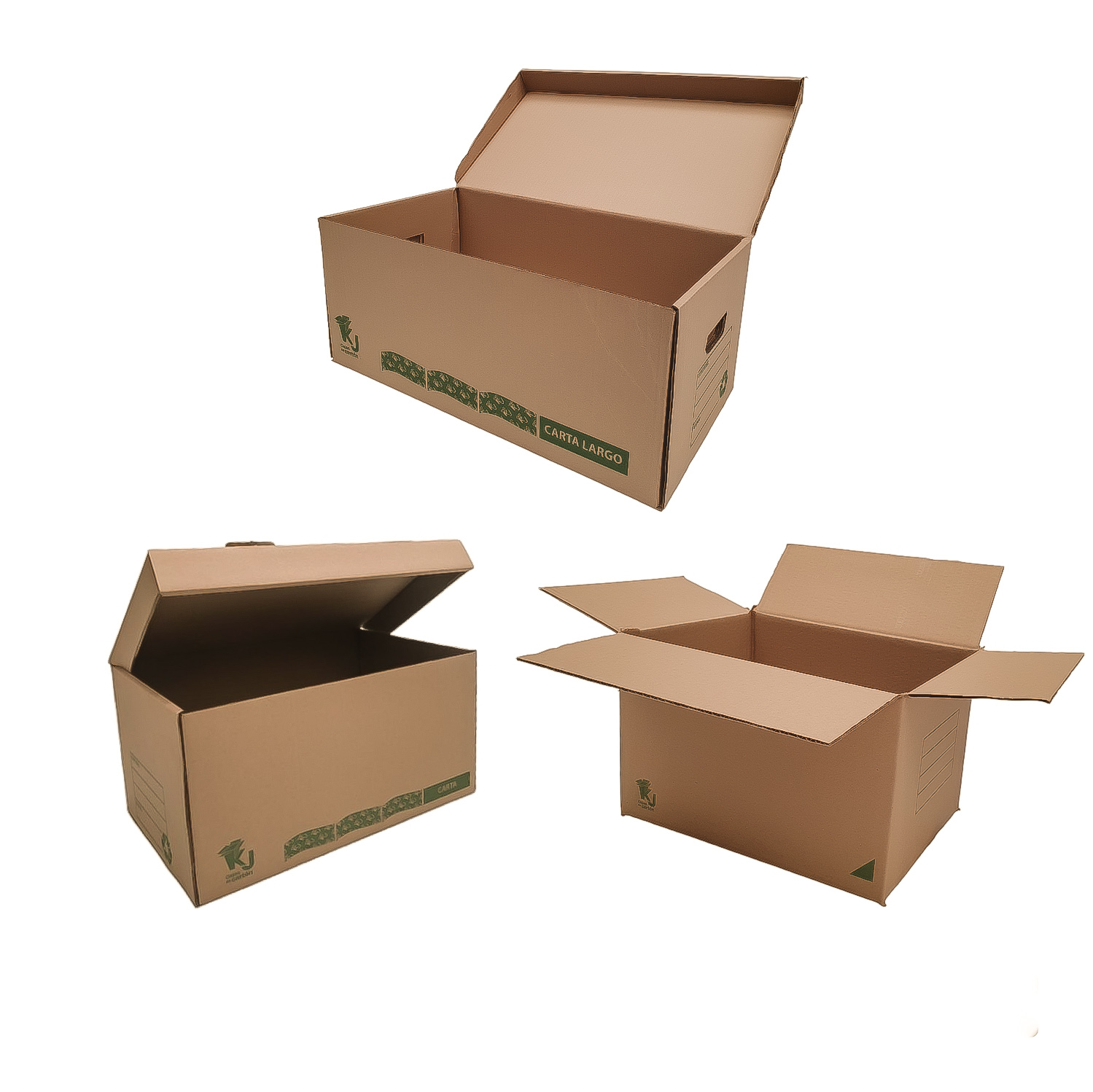 Cajas de Cartón Ondulado para 1 Botella Marrón - Caja Cartón Embalaje .Com